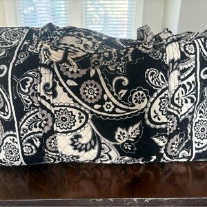 Vera Bradley Black and White Travel Bag